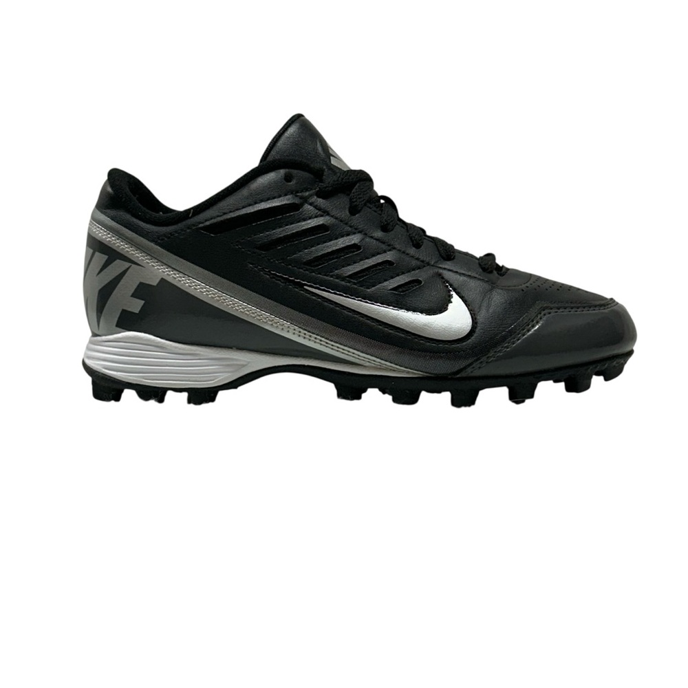 Nike Black and Silver Men's Shoes